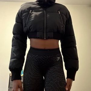 Urban Outfitters cropped buffer jacket
